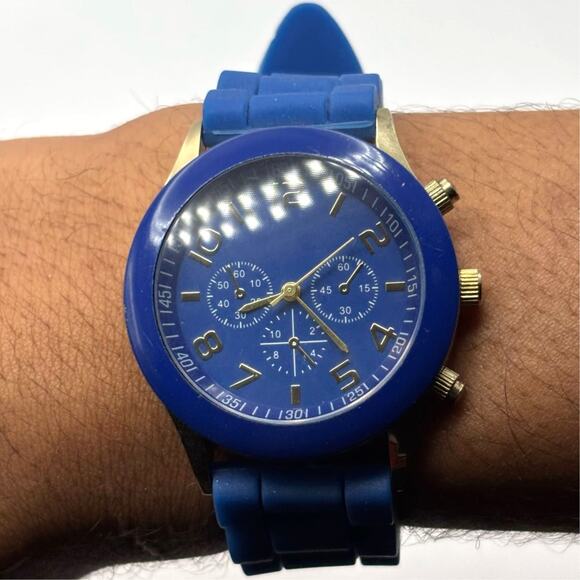 Blue Darice Men's Watch - Picture 1 of 4